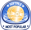 Most Popular Award from Softpile.com